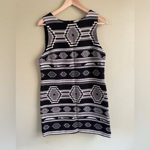 Alice + Olivia Geometric Tweed Dress